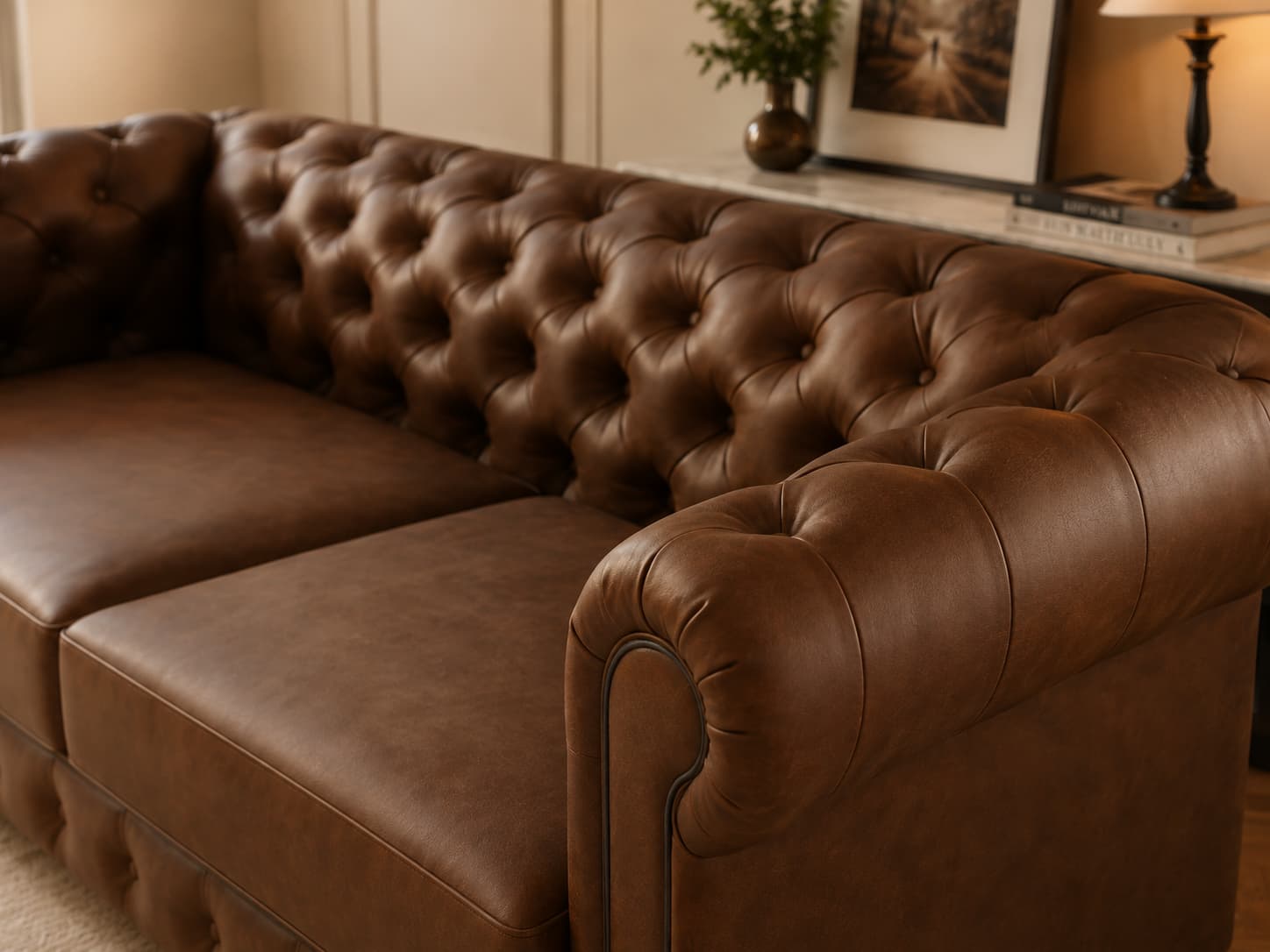 Sofá Elétrico Chesterfield detalhe 2