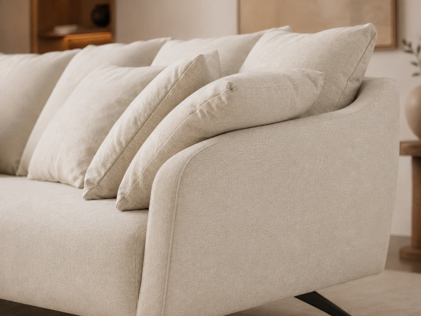 Sofá Solace detalhe 2
